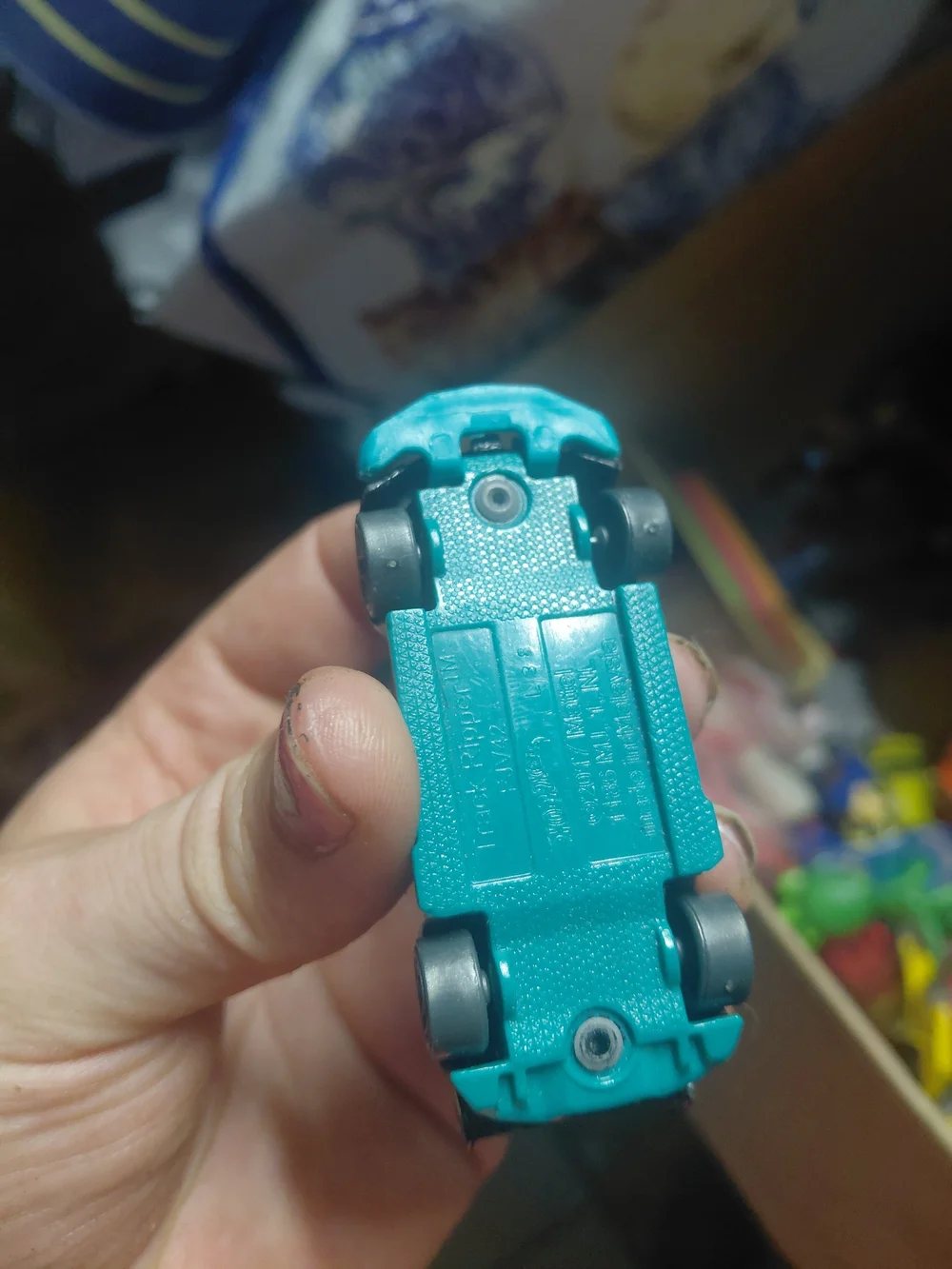 Hot Wheels Track Ripper die-cast car from the 2017 Speed Blur series.